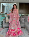 Rtc 5754 Butterfly Net Thread And Seuqnce Work Top Gown With Dupatta Wholesale Price In Surat
